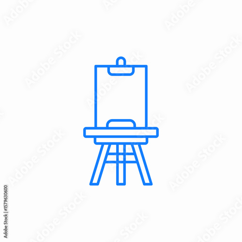 painting art icon sign vector
