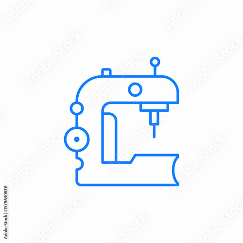 sewing machine icon sign vector