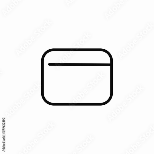 credit card icon sign vector