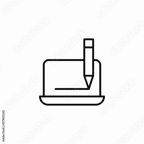 note notebook pen writing icon sign vector