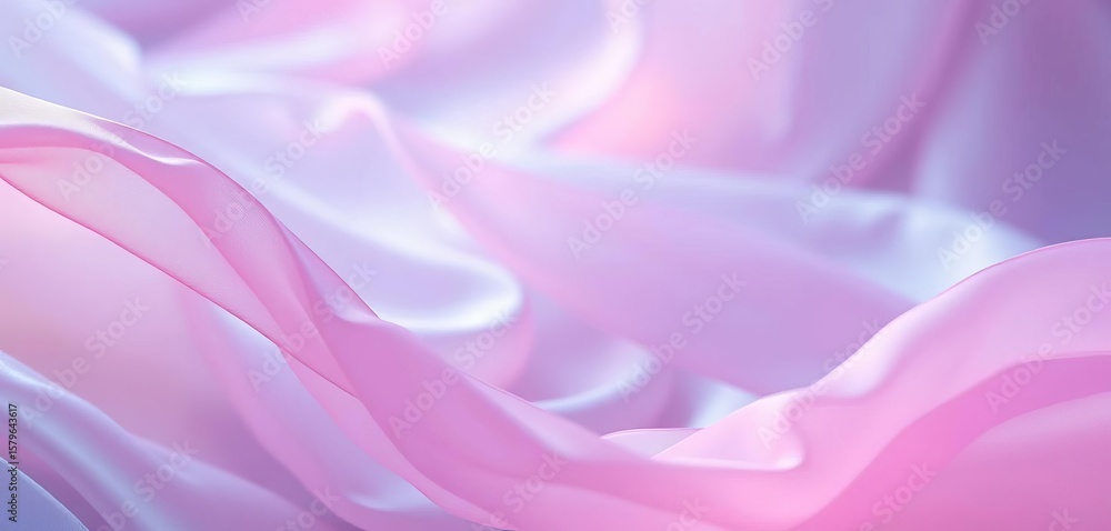 Obraz premium Soft focus, ethereal lighting, flowing fabric, dreamy background, whimsical, calm