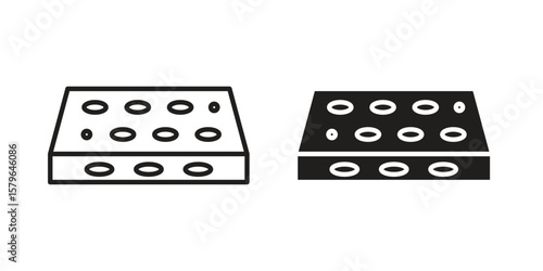 Halva icon vector modern flat and stroke designs