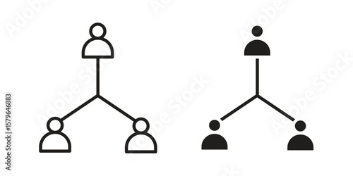 Coordinate icon vector modern flat and stroke designs