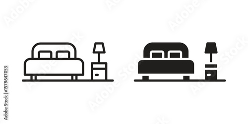 Clean Room icon vector modern flat and stroke designs