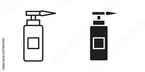 Blowtorch icon vector modern flat and stroke designs