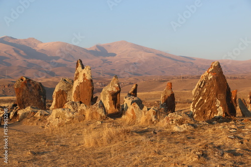 prehistoric archaeological site of carahunge in armenia