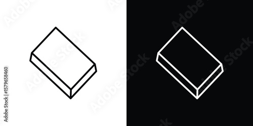 Mattress icon in trendy stroke liner style. Set of Website icon vector.