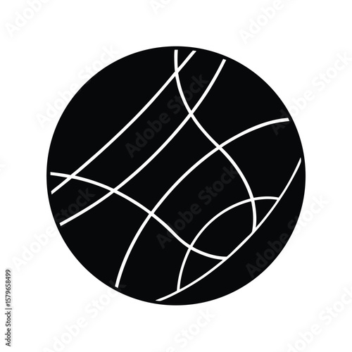 lacrosse ball vector