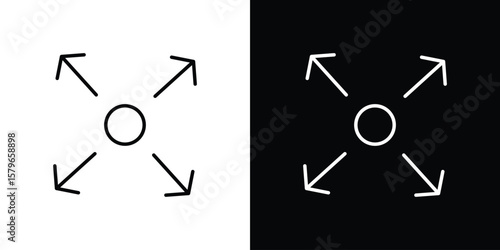 Large capacity icon in trendy stroke liner style. Set of Website icon vector.