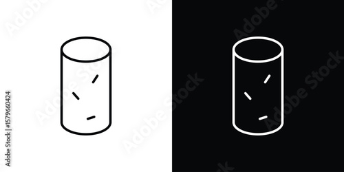 Cork wine icon in trendy stroke liner style. Set of Website icon vector.