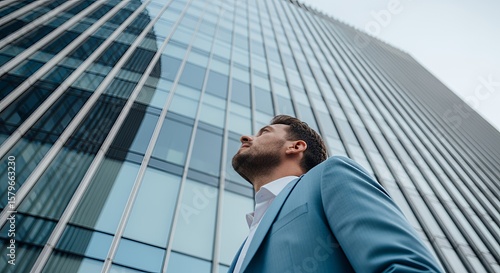 Ambition and Skyscrapers: A Man's Aspiration