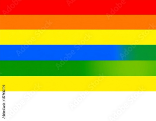 Free Download Colorful horizontal striped banner - GFXLoad