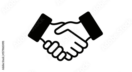 Handshake Icon - Business Agreement Symbol