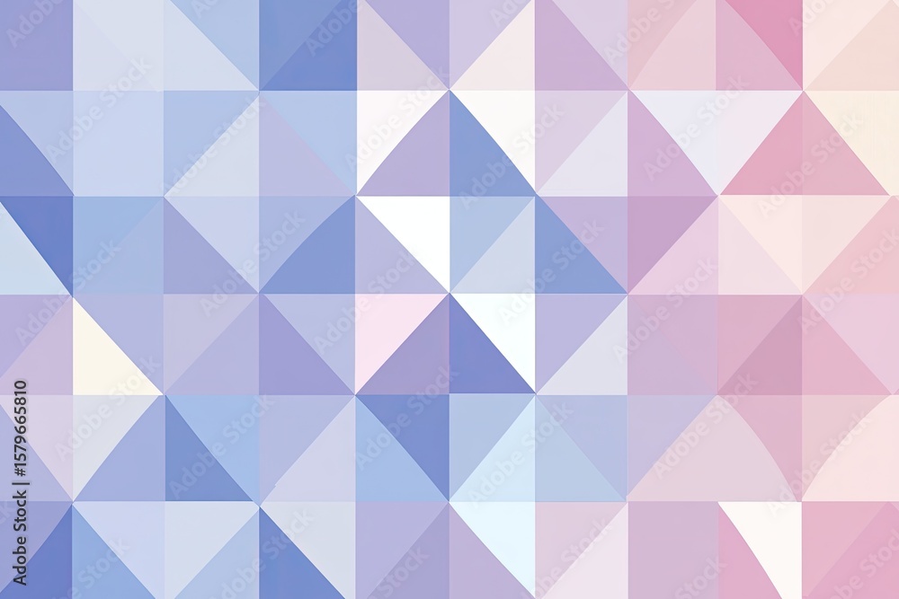 Pastel Triangle Geometric Background. Pastel Triangle Geometric Background.