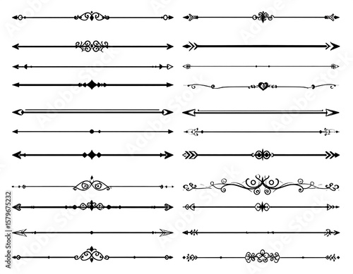 Collection of decorative dividers (1)