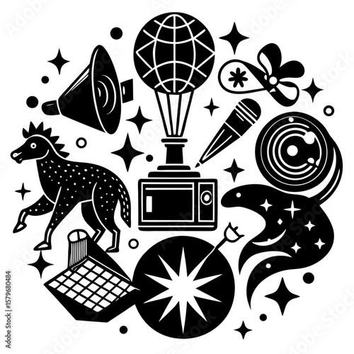 Create a short, catchy, and playful AI-inspired brand name using made-up or blended words that feel fun, modern, and tech-savvy