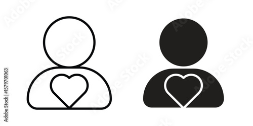 Wellness icon concept. pixel perfect linear ui icon.