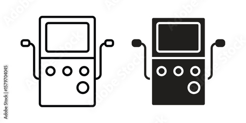 Dialysis icon concept. pixel perfect linear ui icon.