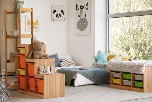 Interior of children's room...