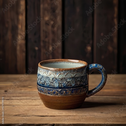 Minimalist Product Mockup with Soft Beige Aesthetic – Ceramic Mug, Perfume Bottle, and Pouch Packaging