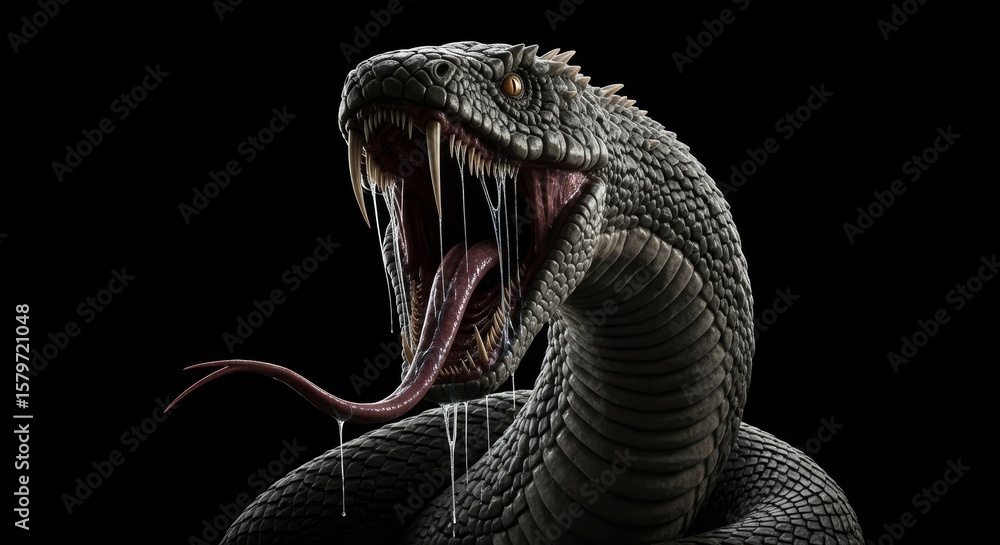 Naklejka premium worm monster