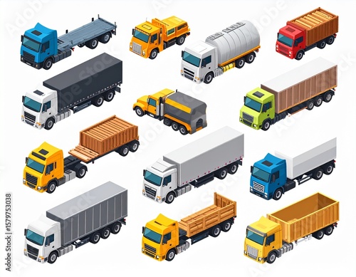 アイソメトリック　トラック