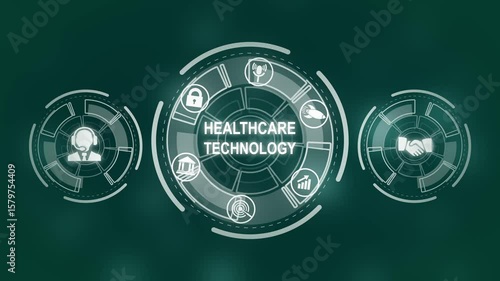 Wallpaper Mural Modern technology in healthcare, medical diagnosis. Artificial intelligence help analysis data about health patients.on technology background. Torontodigital.ca