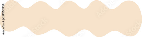 Freeform Soft Ripple Cream Shape