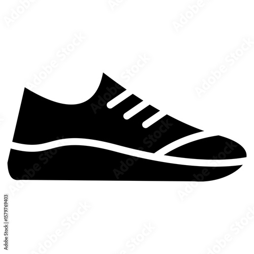 footwear glyph icon