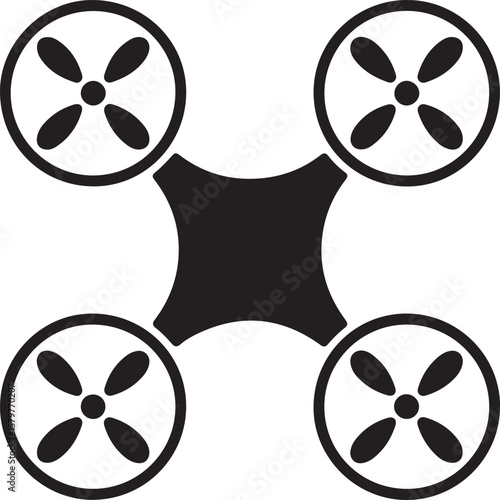 Quadcopter Drone Silhouette Design"

"Flying Drone with Camera Vector"

"Modern Tech Drone Icon Clipart"

"Remote-Control Drone in Sky"

"Futuristic Drone Top View Silhouette"


