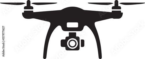 Quadcopter Drone Silhouette Design"

"Flying Drone with Camera Vector"

"Modern Tech Drone Icon Clipart"

"Remote-Control Drone in Sky"

"Futuristic Drone Top View Silhouette"


