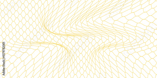 Mesh texture for fishing nets gold color gradient