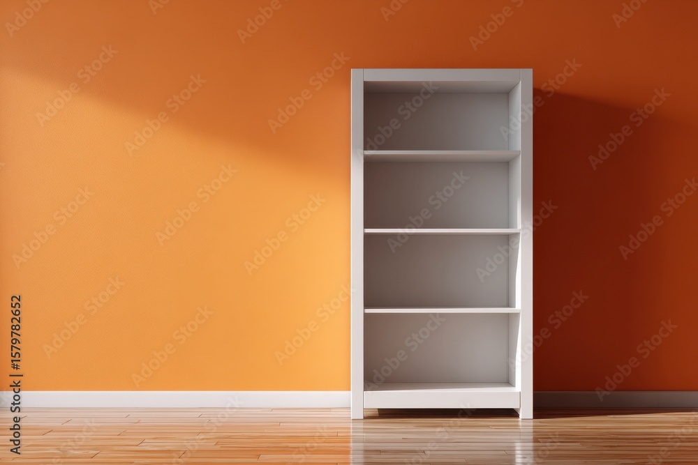 Fototapeta premium empty room with wooden wall