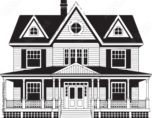 Classic House Silhouette Vector

Modern Home Design Illustration

Cozy Family House Icon

Simple Residential House Graphic

Suburban Home Silhouette Art