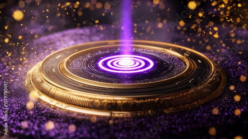 Wallpaper Mural Tech Platform Purple Beam Energy Gather Torontodigital.ca