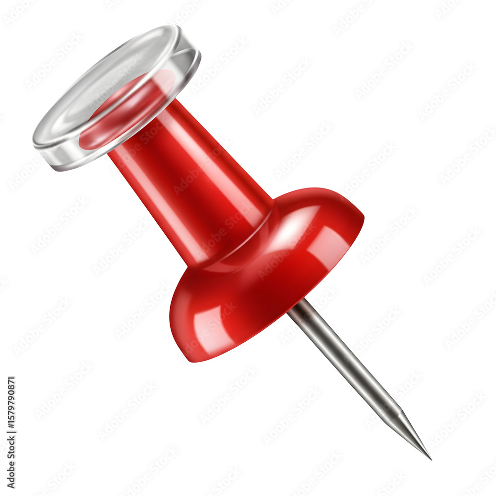 red push pin red push pin