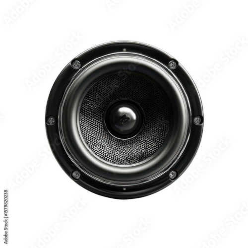 Wallpaper Mural Close-up of a black speaker cone (8) Torontodigital.ca