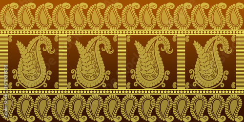 beautiful graphic saree design and this sari design is in Indian style which is for textile fashion industry and it can be used as wallpaper backdrop and website bg this style is originated in india 