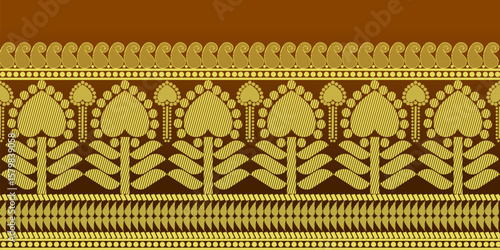 beautiful graphic saree design and this sari design is in Indian style which is for textile fashion industry and it can be used as wallpaper backdrop and website bg this style is originated in india 