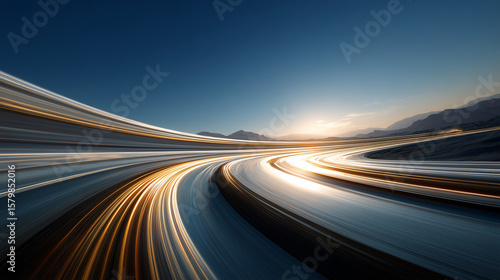 road in motion