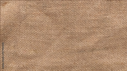 Hessian in close up