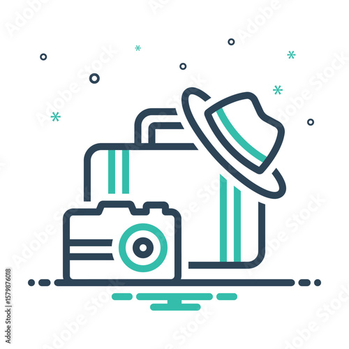 Mix icon for holiday
