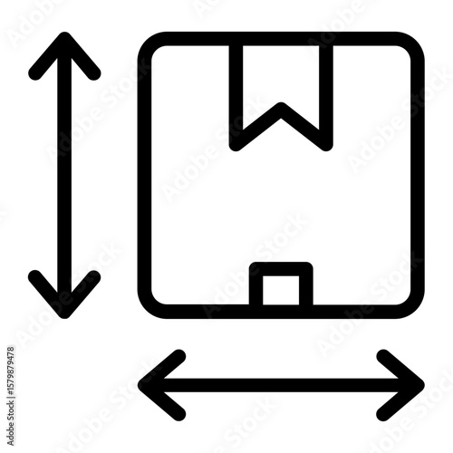 Size Dimensions Icon