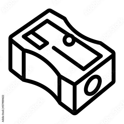 sharpener Line Icon