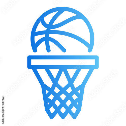basketball Gradient icon