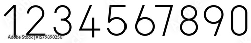 数字・ナンバーアイコンイラスト素材数字05