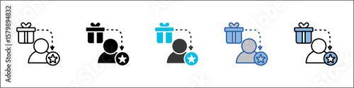 Privilege Icon Pack Multistyle Illustration