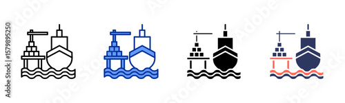 Dock icon sheet multiple style collection