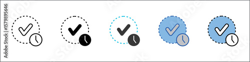 Availability Icon Pack Multistyle Illustration