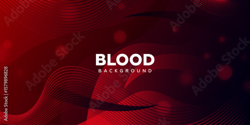 Medical health background template. Abstract red blood concept.